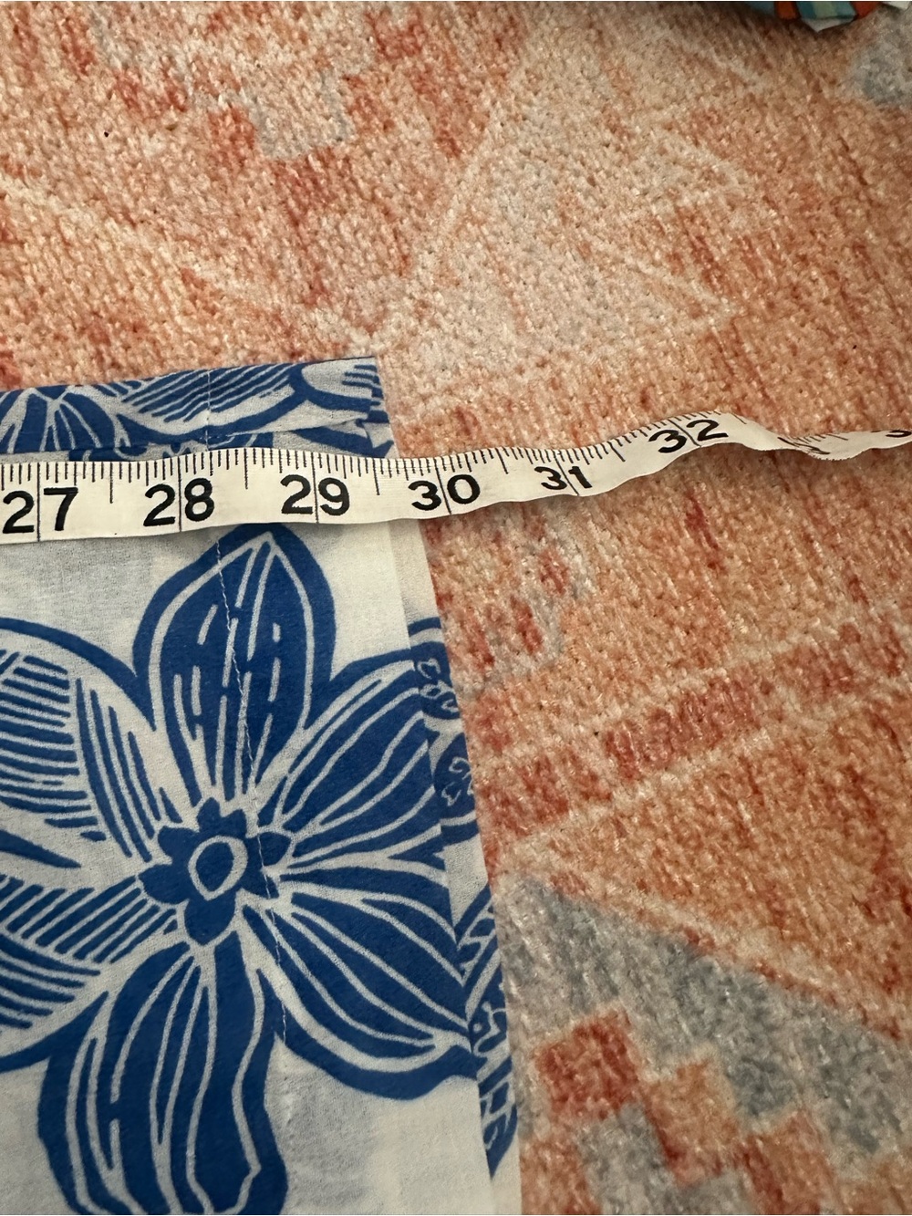NWT Xirena Talin pant Santorini paisley print blue and white size S 100% cotton - Picture 7 of 8